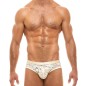 SLIP FLORAL LACE IVOIRE - MODUS VIVENDI
