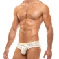 SLIP FLORAL LACE IVOIRE - MODUS VIVENDI