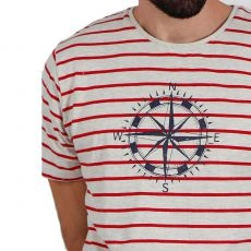 COFFRET PYJAMA MANCHES COURTES + SHORT BRUJULA ROUGE - ADMAS