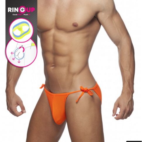 SLIP DE BAIN RING UP ORANGE ADS246 - ADDICTED SLIP DE BAIN RING UP ORANGE ADS246 - ADDICTED