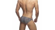 SLIP DE BAIN LEOPARD PACK UP GRIS ADS270 - ADDICTED