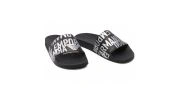 CLAQUETTES LOGOTEES NOIRES - ARMANI