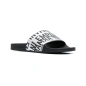 CLAQUETTES LOGOTEES ARGENTEE - ARMANI