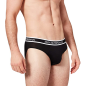 SLIP ICONIC MODAL NOIR - EMPORIO ARMANI
