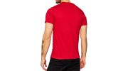 T-SHIRT BANDE LOGO COL ROND ROUGE - EMPORIO ARMANI