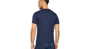 T-SHIRT BANDE LOGO COL ROND MARINE - EMPORIO ARMANI