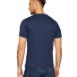 T-SHIRT BANDE LOGO COL ROND MARINE - EMPORIO ARMANI