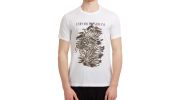 T-SHIRT TROPIC BLANC - EMPORIO ARMANI
