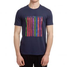 T-SHIRT STRIPES MARINE - EMPORIO ARMANI