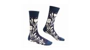 PAIRE DE CHAUSSETTES FLOWER VIOLETTE - NATURAL VIBES