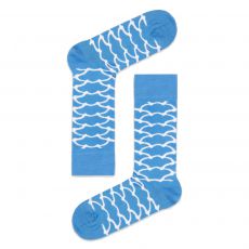 PAIRE DE CHAUSSETTES MOTIF NUAGE BLEU - NATURAL VIBES