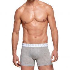 BOXER COTTON STRETCH GRIS - IMPETUS