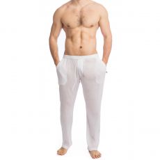 PANTALON FLUIDE BYAAR BLANC - L'HOMME INVISIBLE