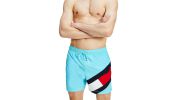 SHORT DE BAIN SF MEDIUM DRAWSTRING BLEU M02048 - TOMMY HILFIGER