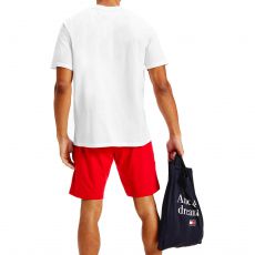 TENUE D INTERIEUR BERMUDA + T-SHIRT MANCHES COURTES + TOTE BAG BLEU UM0UM01215   - TOMMY HILFIGER