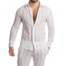 CHEMISE BENARES BLANCHE - L'HOMME INVISIBLE