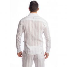 CHEMISE BENARES BLANCHE - L'HOMME INVISIBLE