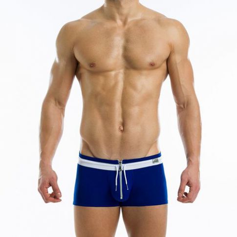 BOXER ZIPPER BLEU 02922 - MODUS VIVENDI