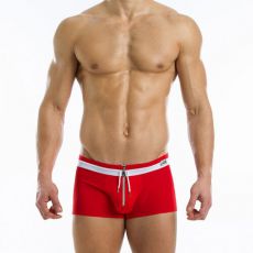 BOXER ZIPPER ROUGE 02922 - MODUS VIVENDI