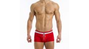 BOXER ZIPPER ROUGE 02922 - MODUS VIVENDI