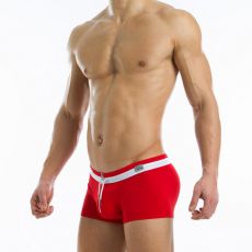 BOXER ZIPPER ROUGE 02922 - MODUS VIVENDI