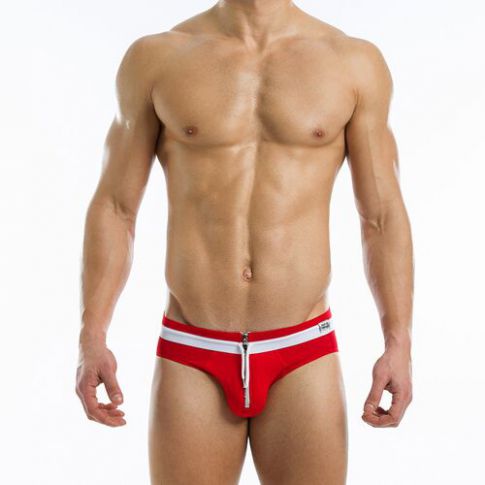 SLIP ZIPPER ROUGE 02912 - MODUS VIVENDI