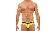 SLIP ZIPPER JAUNE 02912 - MODUS VIVENDI