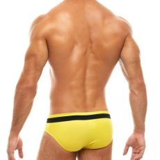 SLIP ZIPPER JAUNE 02912 - MODUS VIVENDI
