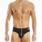 SLIP ZIPPER NOIR 02912 - MODUS VIVENDI