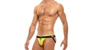 JOCK STRAP ZIPPER JAUNE 02913 - MODUS VIVENDI