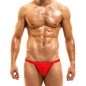 SLIP DE BAIN TANGA BODYBUILDING ROUGE - MODUS VIVENDI