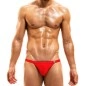 SLIP DE BAIN TANGA BODYBUILDING ROUGE - MODUS VIVENDI