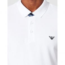 POLO FLOWER BLANC -  ARMANI