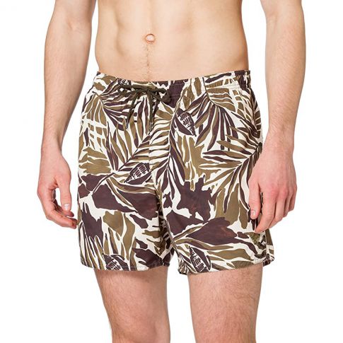 SHORT DE BAIN TROPIC CAMOUFLAGE KAKI - ARMANI