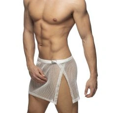 PAREO PARTY EN MAILLES BLANC AD982 - ADDICTED