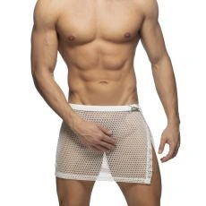 PAREO PARTY EN MAILLES BLANC AD982 - ADDICTED