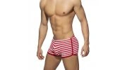 SHORT VELVET RAYE ROUGE AD969 - ADDICTED