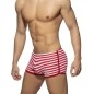SHORT VELVET RAYE ROUGE AD969 - ADDICTED