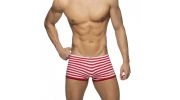 SHORT VELVET RAYE ROUGE AD969 - ADDICTED