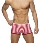 SHORT VELVET RAYE ROUGE AD969 - ADDICTED