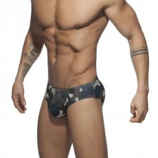 SLIP DE BAIN CAMO SWIM MILITAIRE ADS130 - ADDICTED