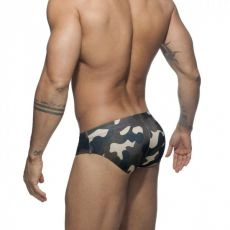 SLIP DE BAIN CAMO SWIM MILITAIRE ADS130 - ADDICTED