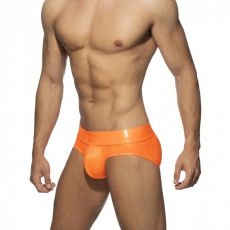 SLIP NEON SHINY ORANGE AD987 - ADDICTED