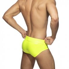SLIP NEON SHINY JAUNE AD987 - ADDICTED