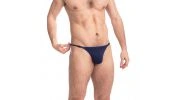 STRING DE BAIN STRIPTEASE MARINE UW21X - L'HOMME INVISIBLE