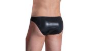 SLIP CIRCUS BRIEF SHINY NOIR M2100  - MANSTORE