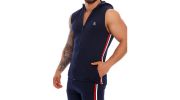 SWEAT PARIS MANCHES COURTES BLEU 1310 - JOR
