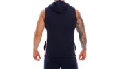 SWEAT PARIS MANCHES COURTES BLEU 1310 - JOR