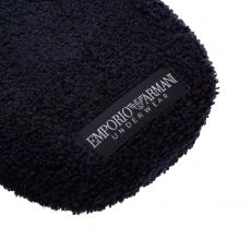 CHAUSSONS SPONGE LOGO BANDE MARINE - ARMANI