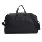 GRAND SAC DE VOYAGE ASPECT CUIR GRAINE NOIR AM0AM08000 - TOMMY HILFIGER GRAND SAC DE VOYAGE ASPECT CUIR GRAINE NOIR AM0AM08000 - TOMMY HILFIGER